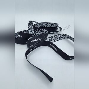 CHANEL Double Sided Grosgrain Ribbon 74 Inches Over 2 Yards 3/4 Inch Authentic